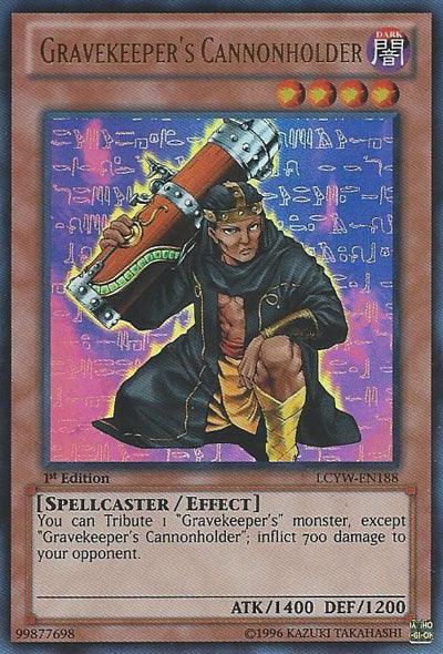 Gravekeeper's Cannonholder [LCYW-EN188] Ultra Rare (ONLINE ORDER ONLY)