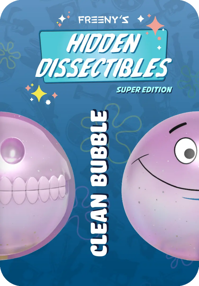 Freeny’s Hidden Dissectibles : SpongeBob SquarePants Series 04 (Super Edition) Blind Box (1 Blind Box) (ONLINE ORDER ONLY)