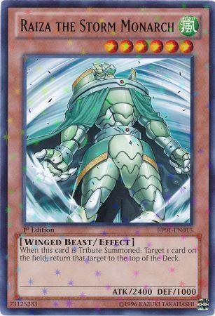 Raiza the Storm Monarch [BP01-EN015] Starfoil Rare (ONLINE ORDER ONLY)