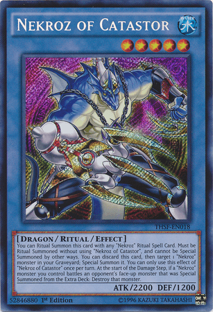 Nekroz of Catastor [THSF-EN018] Secret Rare (ONLINE ORDER ONLY)