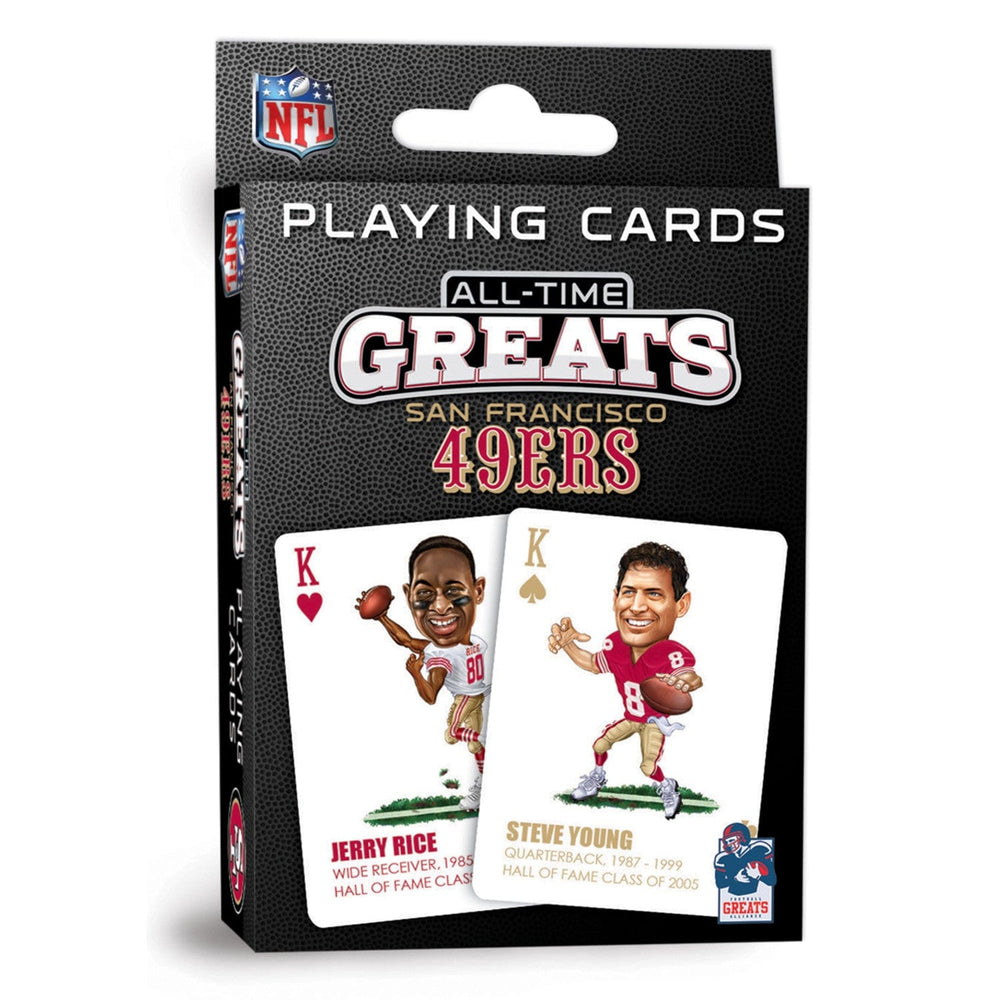 San Francisco 49ers All-Time Greats Playing Cards - 54 Card Deck (ONLINE ORDER ONLY)