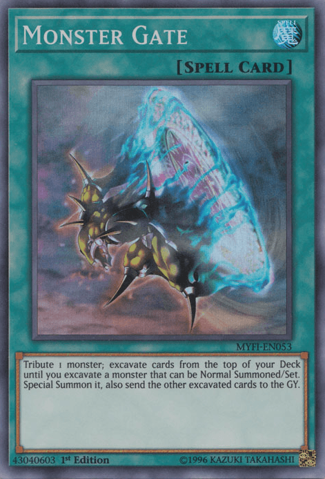 Monster Gate [MYFI-EN053] Super Rare (ONLINE ORDER ONLY)