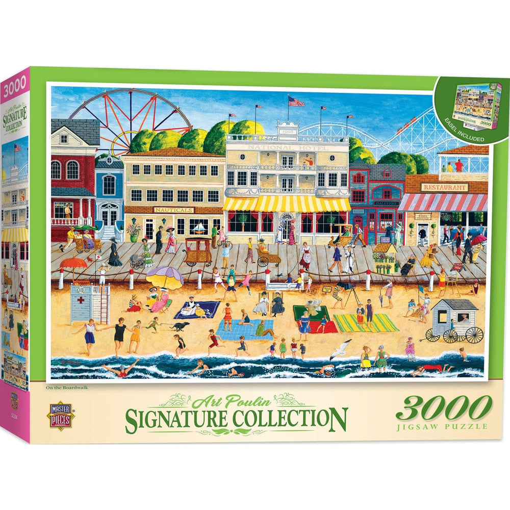 Signature Collection - On the Boardwalk 3000 Piece Jigsaw Puzzle - Flawed (ONLINE ORDER ONLY)