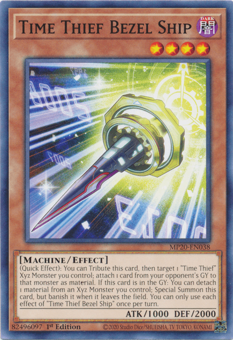 Time Thief Bezel Ship [MP20-EN038] Common (ONLINE ORDER ONLY)