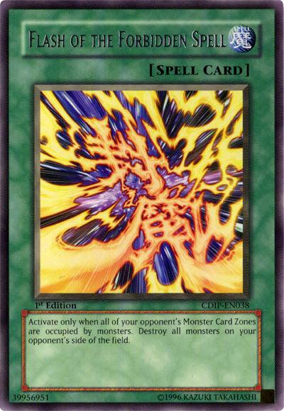 Flash of the Forbidden Spell [CDIP-EN038] Rare (ONLINE ORDER ONLY)