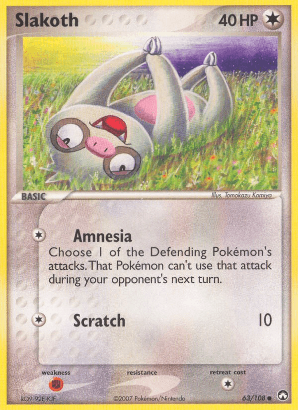 Slakoth (63/108) [EX: Power Keepers] (Online Only)