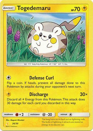 Togedemaru (26/30) [Sun & Moon: Trainer Kit - Alolan Raichu] (Online Only)