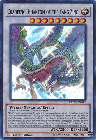 Chaofeng, Phantom of the Yang Zing [CROS-EN047] Super Rare (ONLINE ORDER ONLY)