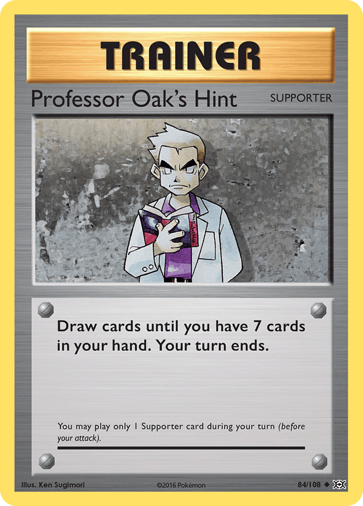 Professor Oak's Hint (84/108) [XY: Evolutions] (Online Only)