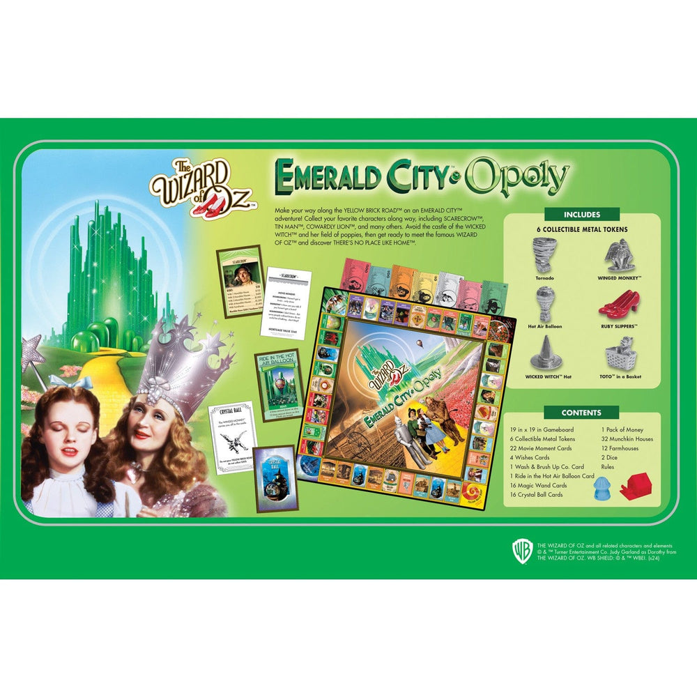The Wizard of Oz Emerald City Opoly (ONLINE ORDER ONLY)