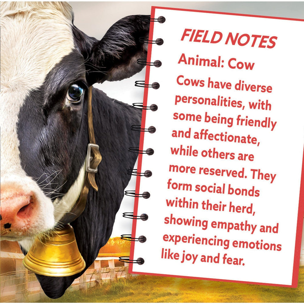 Cow 100 Piece Shaped Jigsaw Puzzle (ONLINE ORDER ONLY)