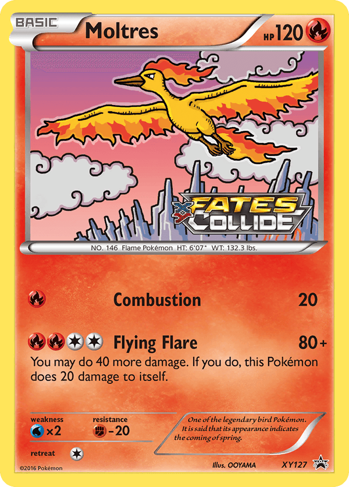 Moltres (XY127) [XY: Black Star Promos] (Online Only)