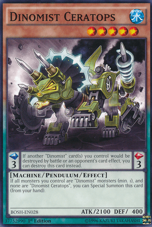 Dinomist Ceratops [BOSH-EN028] Common (ONLINE ORDER ONLY)
