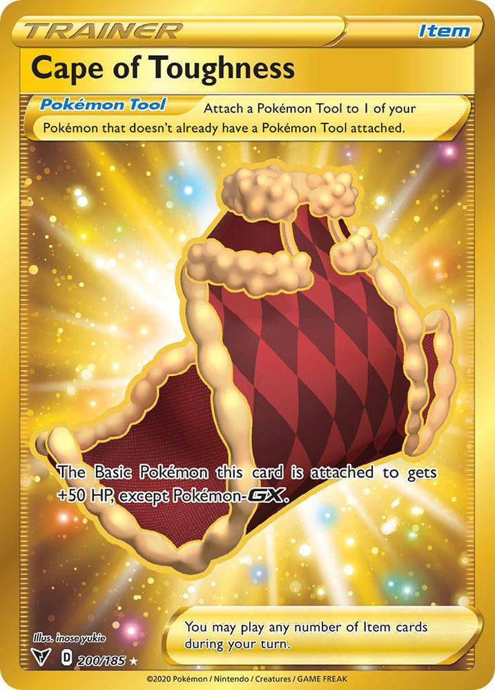 Cape of Toughness (200/185) [Sword & Shield: Vivid Voltage] (Online Only)