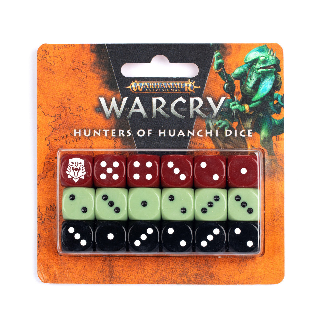 Warcry: Hunters of Huanchi Dice Set (ONLINE ORDER ONLY)