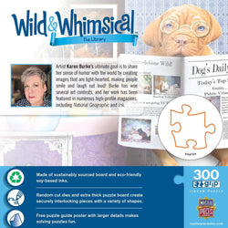 Wild & Whimsical - The Library 300 Piece EZ Grip Jigsaw Puzzle (ONLINE ORDER ONLY)