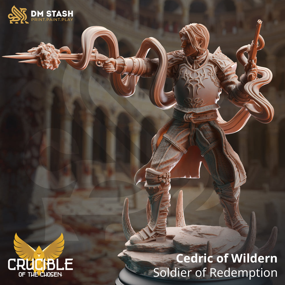 Cedric of Wildern, Soldier of Redemption (Male Human Gunslinger Knight) (Online Order Only)