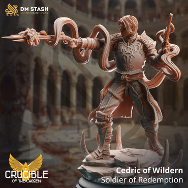 Cedric of Wildern, Soldier of Redemption (Male Human Gunslinger Knight) (Online Order Only)