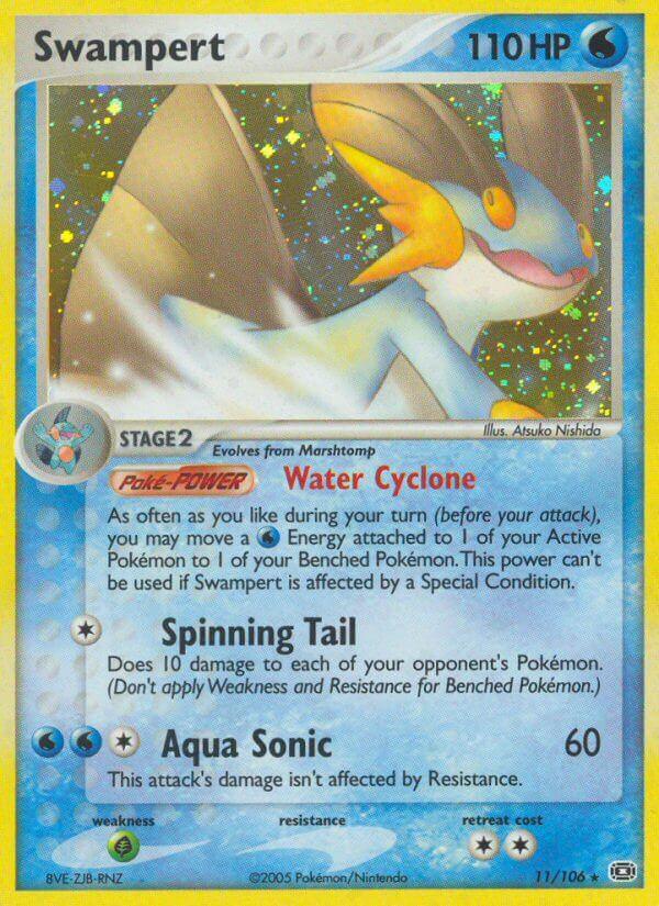 Swampert (11/106) (Theme Deck Exclusive) [EX: Emerald] (Online Only)