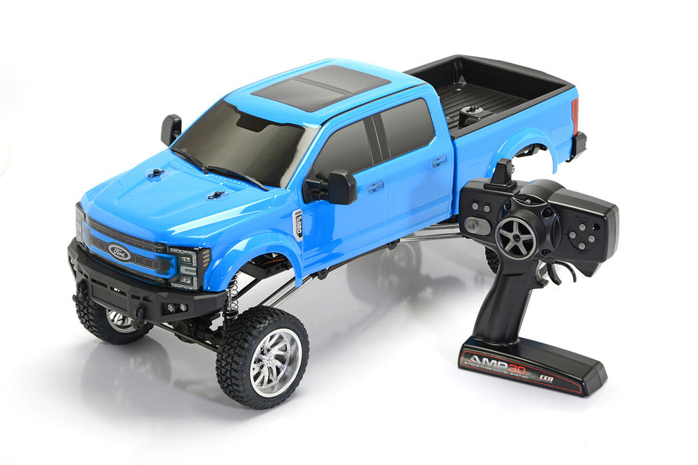 CEN Racing Ford F250 1/10 4WD KG1 Edition Lifted Truck RGB LED Lights Daytona Blue RTR (ONLINE ORDER ONLY)