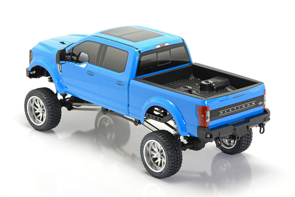 CEN Racing Ford F250 1/10 4WD KG1 Edition Lifted Truck RGB LED Lights Daytona Blue RTR (ONLINE ORDER ONLY)