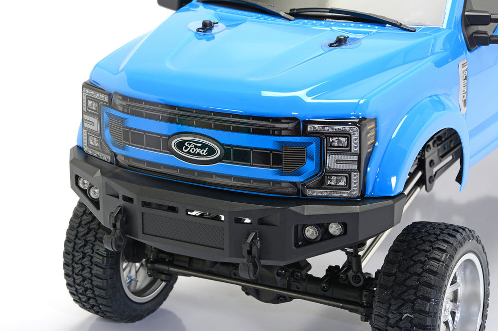 CEN Racing Ford F250 1/10 4WD KG1 Edition Lifted Truck RGB LED Lights Daytona Blue RTR (ONLINE ORDER ONLY)