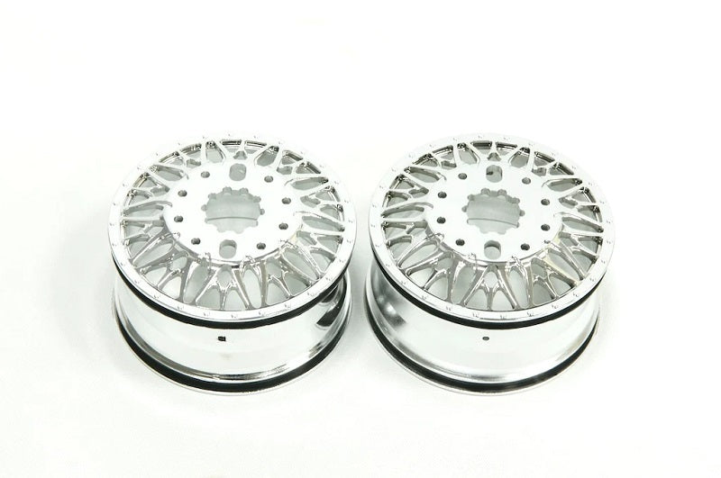 CEN Racing KG1 Forged KD014 Trident-D Wheels Front 35mm Width Chrome (ONLINE ORDER ONLY)