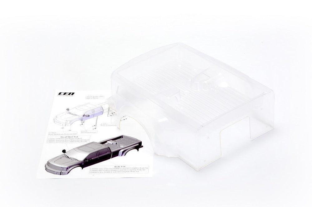 CEN Racing Ford F450 SD Truck Bed (Clear Bed Only) (ONLINE ORDER ONLY)