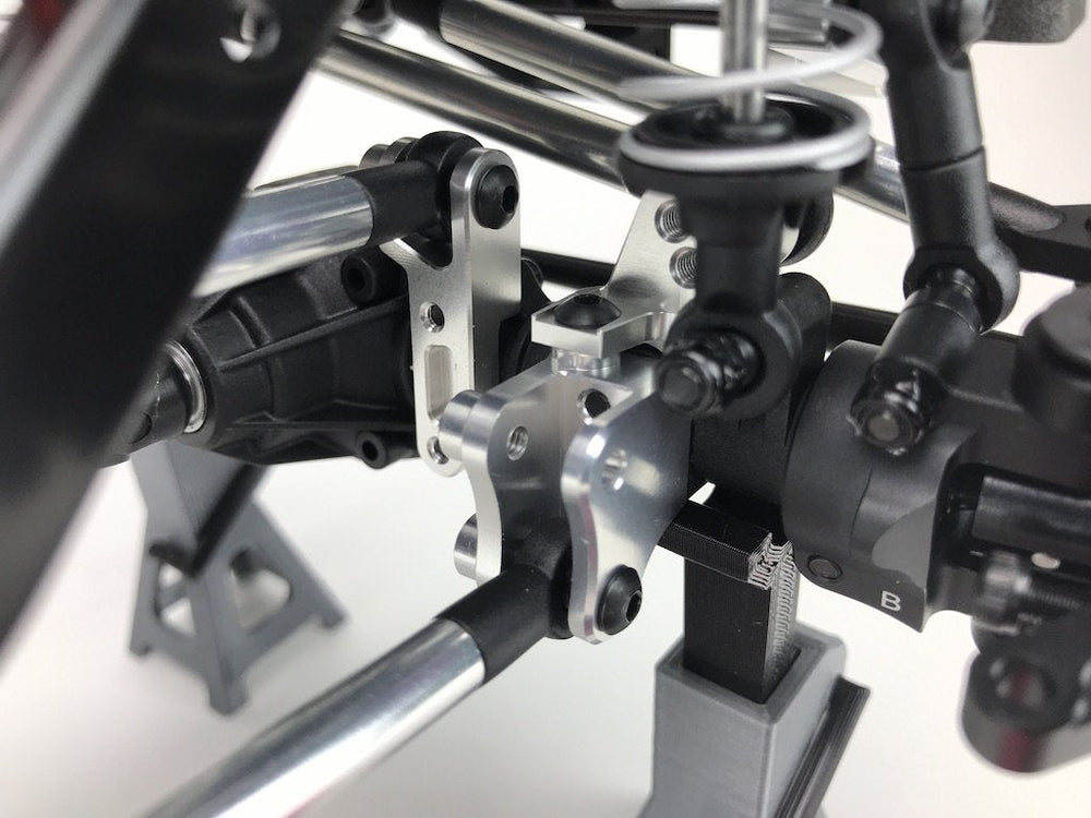 CEN Racing KAOS CNC Aluminum Panhard Upper Mount (Silver Anodized) DL-Series (ONLINE ORDER ONLY)