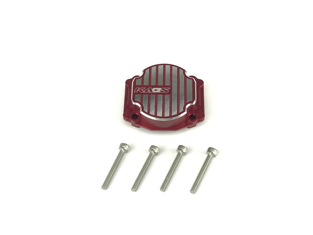 CEN Racing KAOS CNC Metal Differential Cover (Red Anodized) 1pc Q / MT / DL Series (ONLINE ORDER ONLY)
