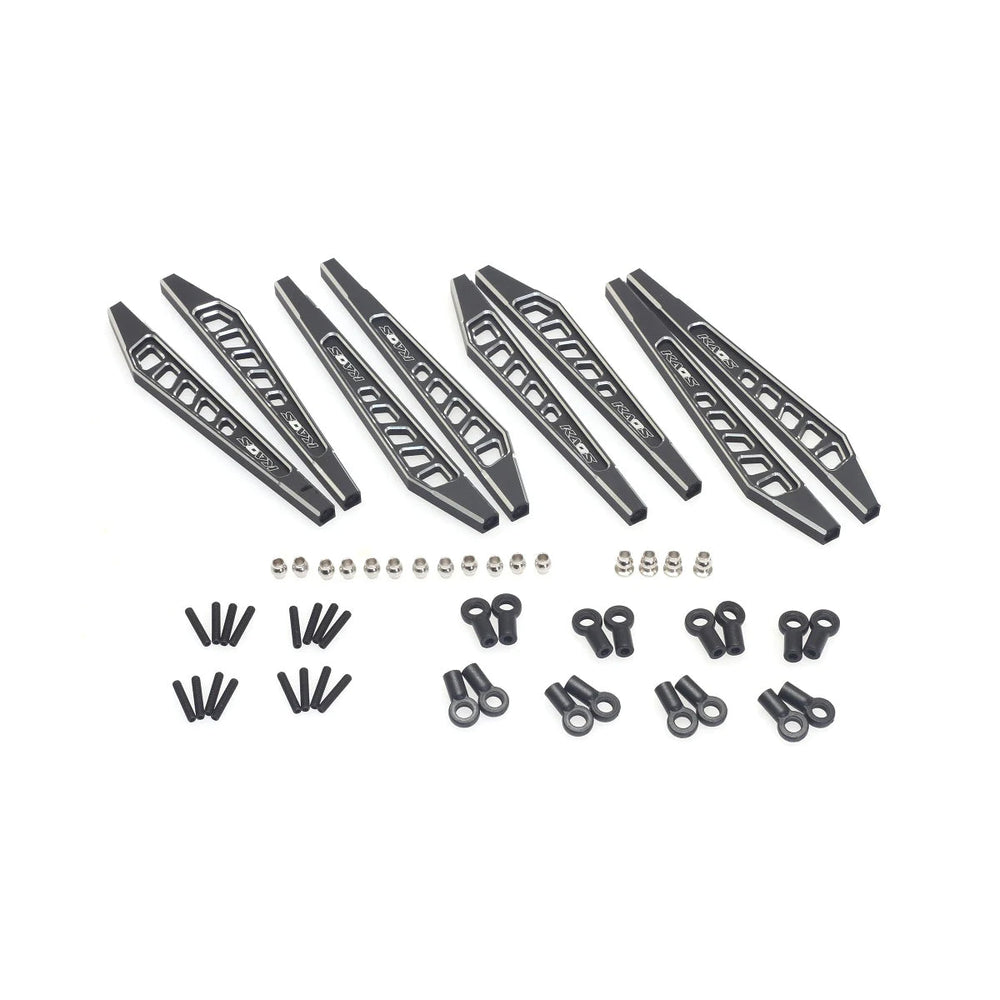 CEN Racing KAOS Suspension Linkage Set, Black Anodized, for F-450, 8pc CKD0382 (ONLINE ORDER ONLY)
