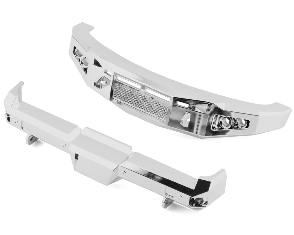 CEN Racing KAOS Silver Chrome Bumper Set (F/R F250 / F450) (ONLINE ORDER ONLY)