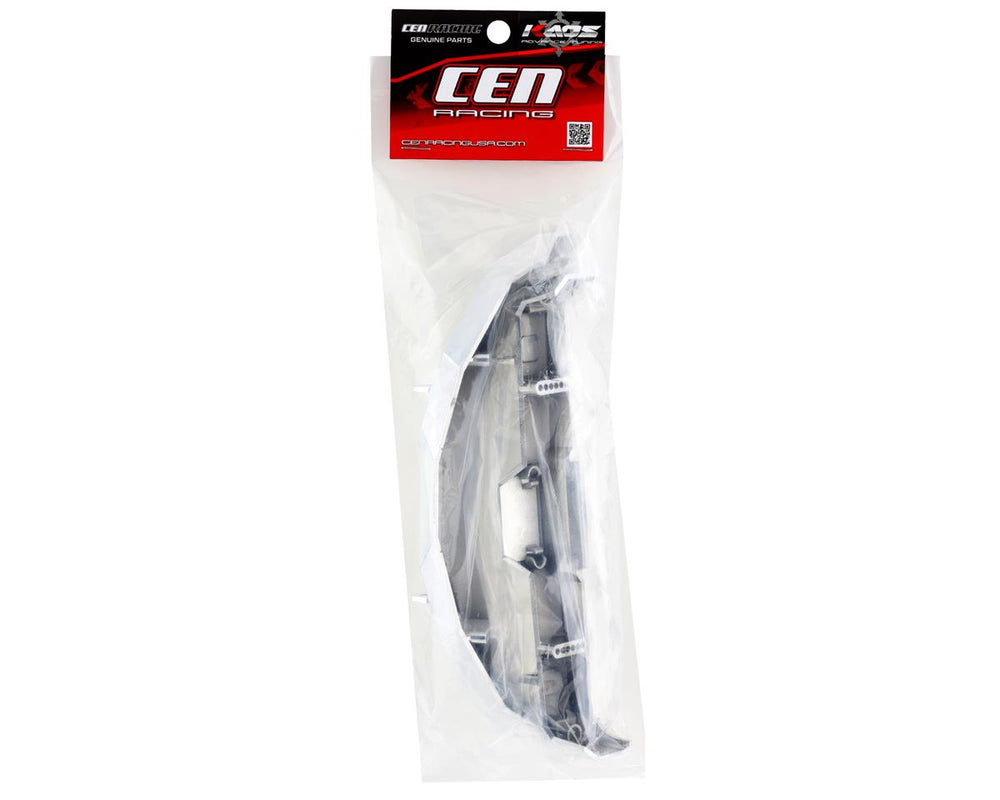 CEN Racing KAOS Silver Chrome Bumper Set (F/R F250 / F450) (ONLINE ORDER ONLY)