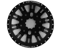 CEN KG1 KD004 DUEL Front Dually Aluminum Wheel (Black) (2) (ONLINE ORDER ONLY)