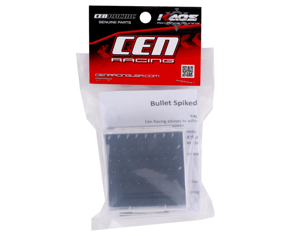 CEN 2.5mm Bullet Spiked Wheel Lug Bolts withTool (Sliver) (40) (ONLINE ORDER ONLY)