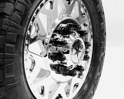 CEN Racing Bullet Wheel Lug (black chrome M2.5 studs with tool 40pcs) (ONLINE ORDER ONLY)