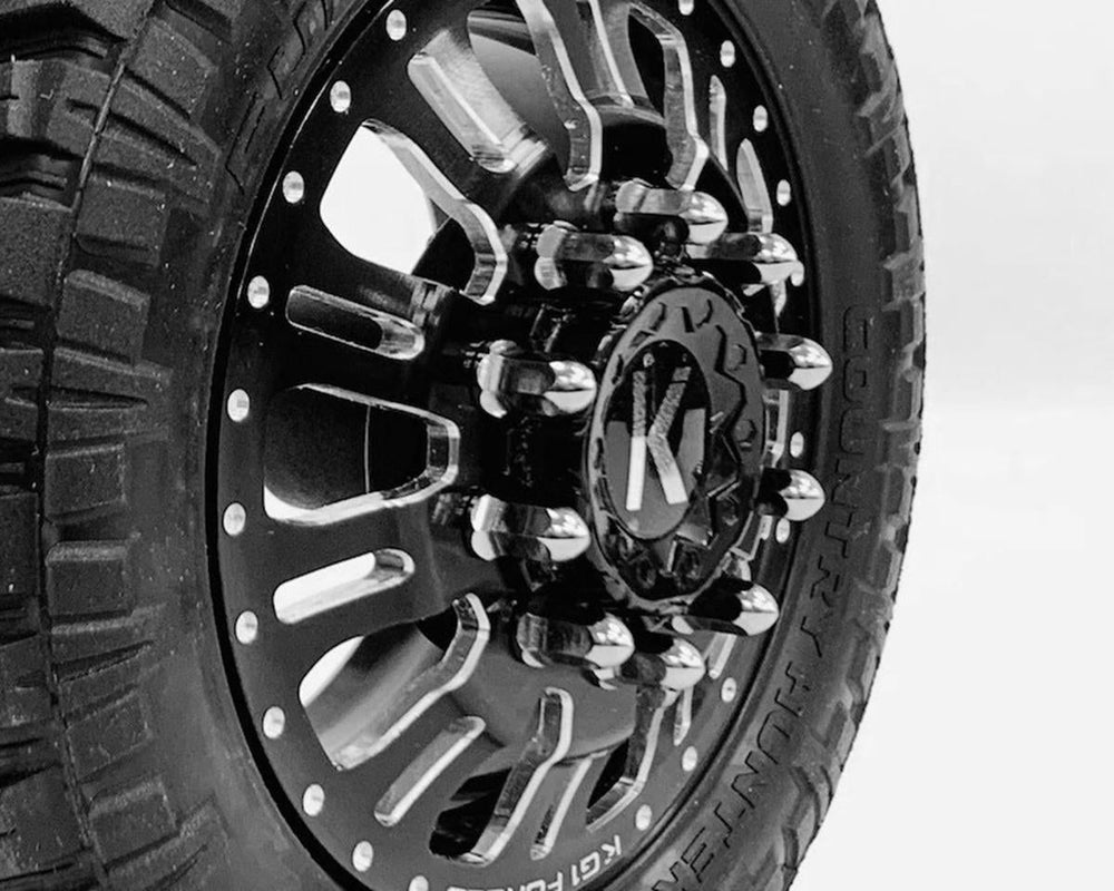 CEN Racing Bullet Wheel Lug(silver chrome M2.5 studs with tool 40pcs) (ONLINE ORDER ONLY)