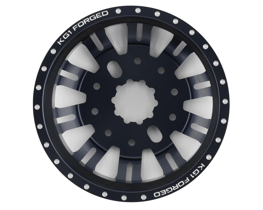 CEN KG1 KD004 DUEL Rear Dually Aluminum Wheel (Gun Metal) (2) (ONLINE ORDER ONLY)