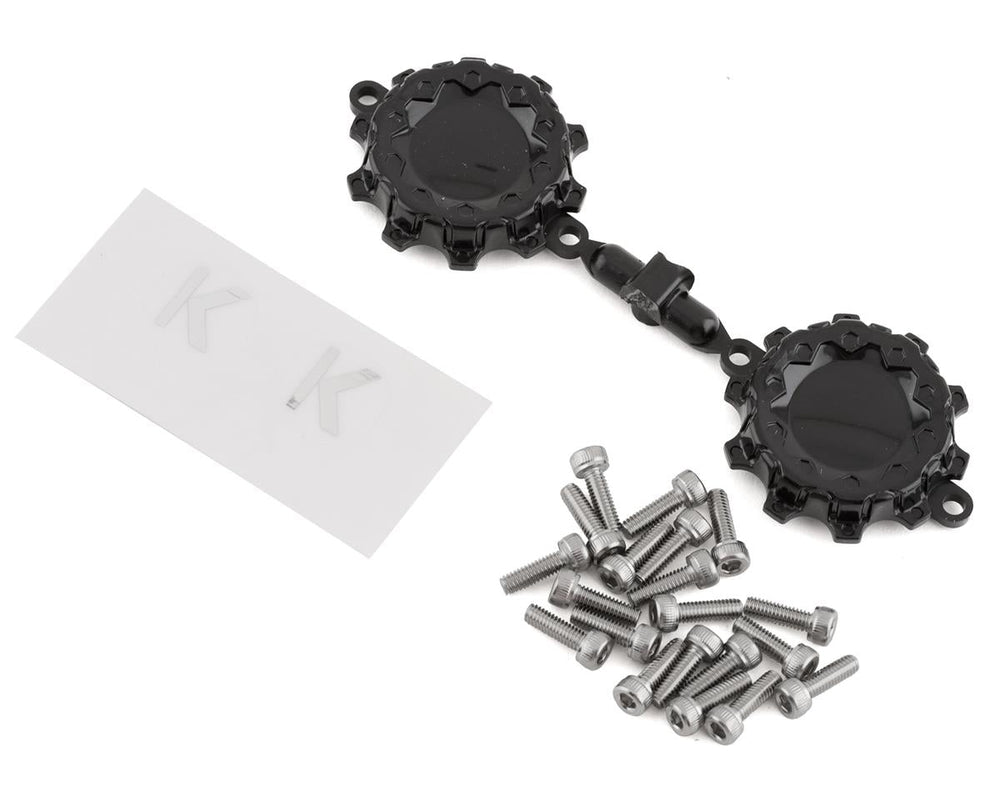 CEN KG1 KD004 DUEL Rear Dually Aluminum Wheel (Gun Metal) (2) (ONLINE ORDER ONLY)