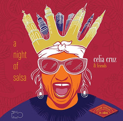 Celia Cruz & Friends - A Night of Salsa (25th Anniversary Edition) (180 Gram Magenta Splatter Colored Vinyl) (2 Lp's) [Vinyl] (ONLINE ORDER ONLY)