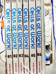 Cells at Work! Vol 1-6 Boxed Set - Sealed and New (Online Order Only)