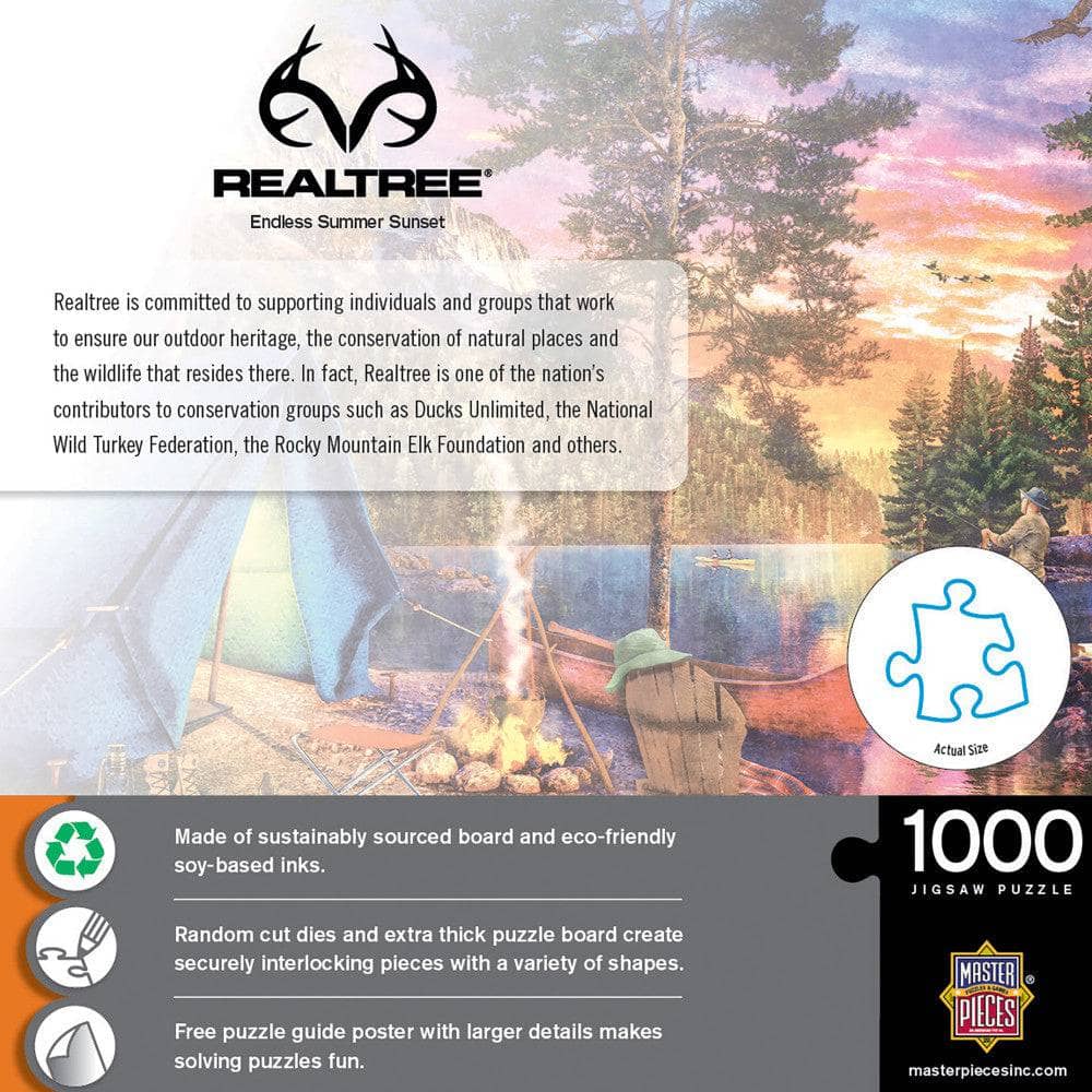 Realtree - Endless Summer Sunset 1000 Piece Jigsaw Puzzle (ONLINE ORDER ONLY)