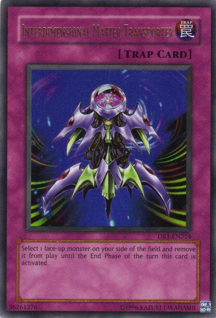 Interdimensional Matter Transporter [DR1-EN214] Ultra Rare (ONLINE ORDER ONLY)