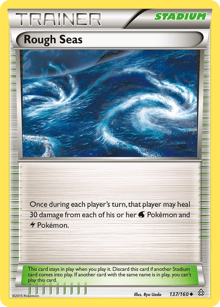 Rough Seas (137/160) [XY: Primal Clash] (Online Only)