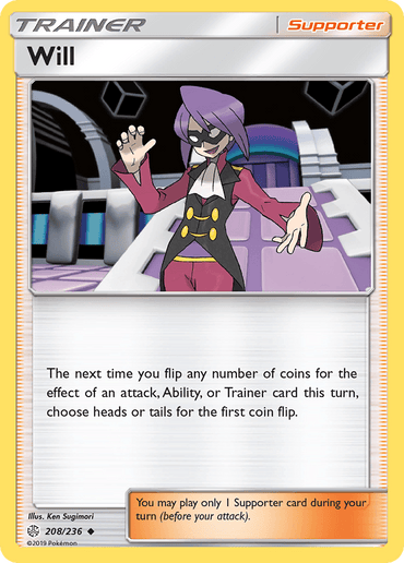Will (208/236) [Sun & Moon: Cosmic Eclipse] (Online Only)