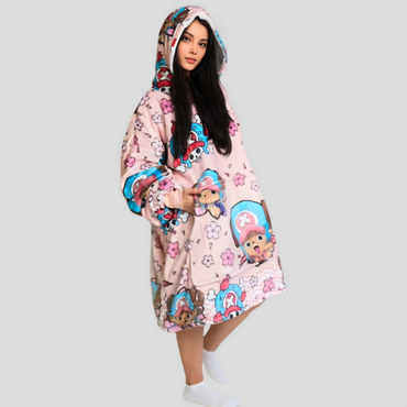 Tony Chopper One Piece Wearable Blanket Hoodie for Kids & Adults | OLM Toys (ONLINE ORDER ONLY)