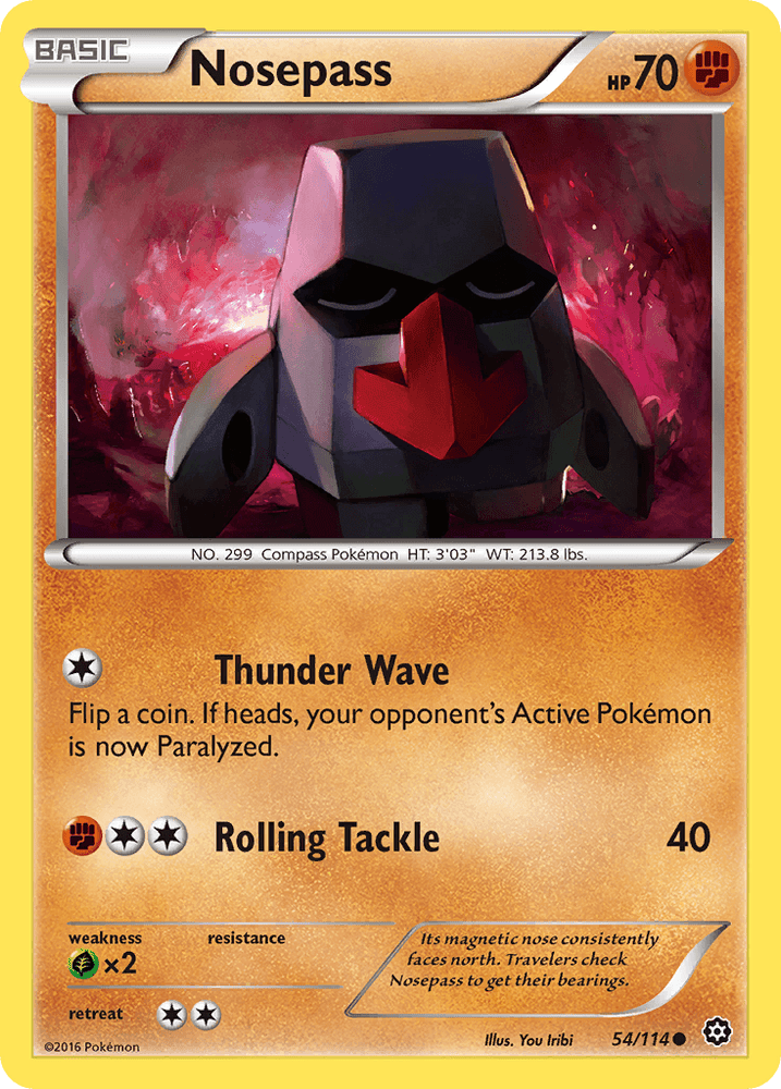 Nosepass (54/114) [XY: Steam Siege] (Online Only)
