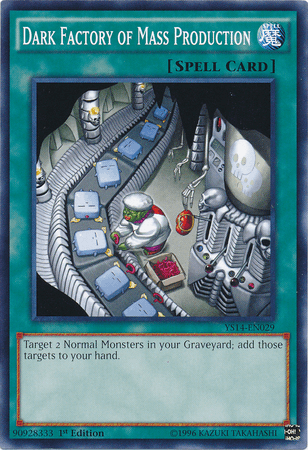 Dark Factory of Mass Production [YS14-EN029] Common (ONLINE ORDER ONLY)