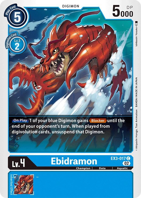 Ebidramon [EX3-017] [Draconic Roar] (ONLINE ORDER ONLY)