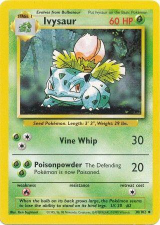 Ivysaur (30/102) [Base Set Unlimited] (Online Only)